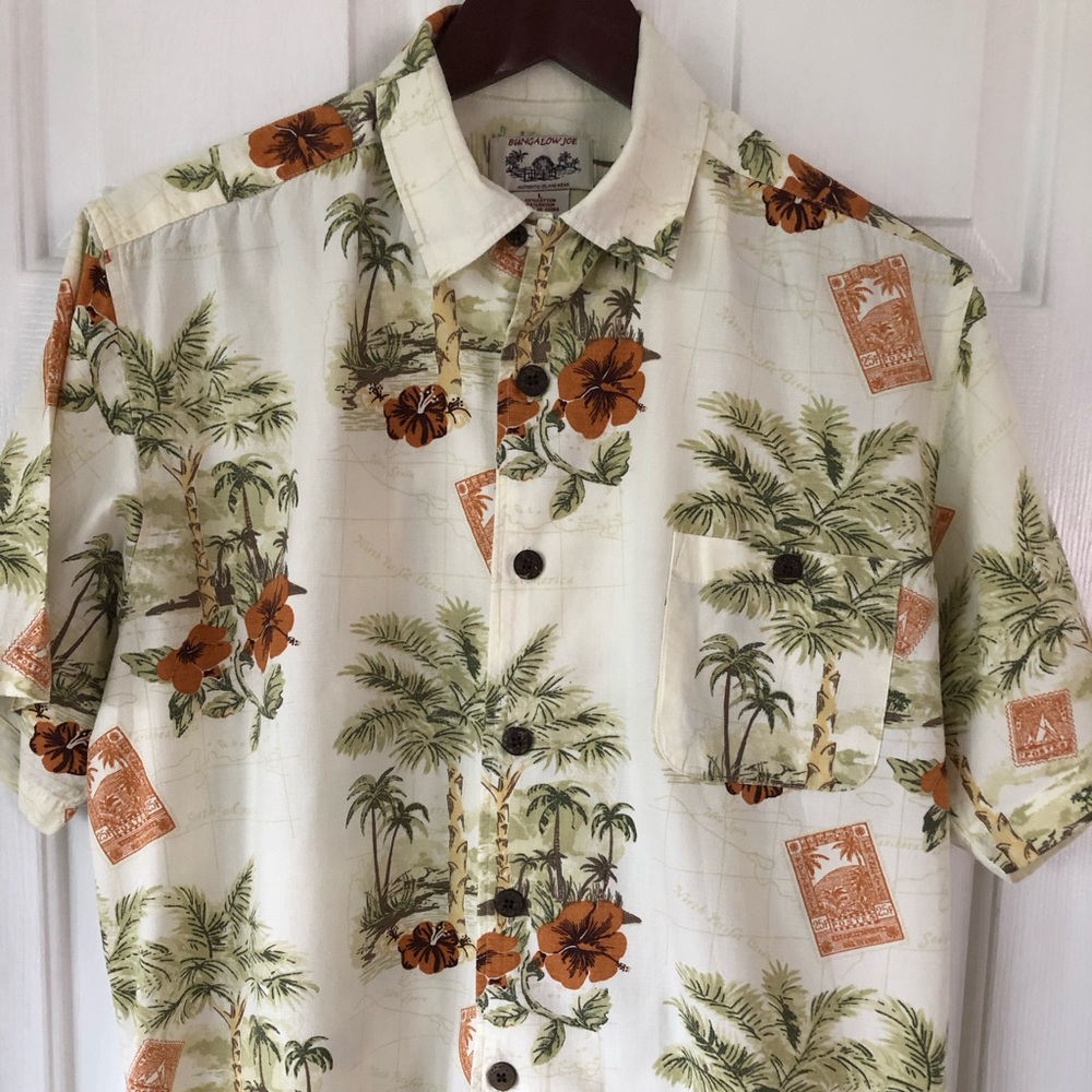 Bungalow Joe Hawaiian shirt.